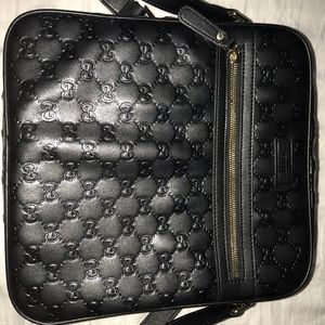 Black Gucci messenger bag Authentic